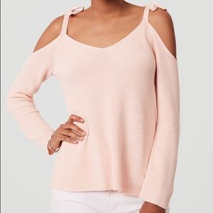 LOFT Cold shoulder sweater